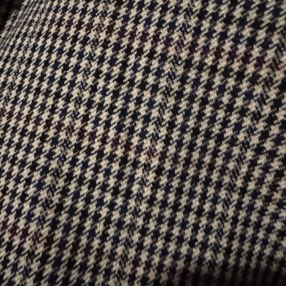 Ann Taylor houndstooth Patterned office siren secretary dark academia Pants - Picture 3 of 5